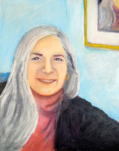 Self-Portrait With Self-Portrait (Oil Bar Painting Day 9)_1